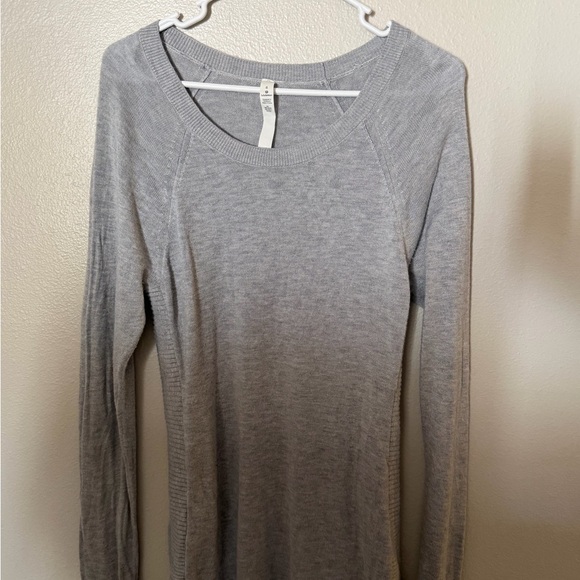 lululemon Hello Aloe Pullover Sweater Women’s 6 heather gray - Picture 3 of 6